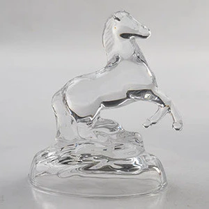Glass horse crafts