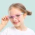 Import Glasses Kids Anti Glare Filter Children Eyeglasses Girl Boy Optical Frame Anti Blue Light Blocking Clear lenses UV400 3-13 from China