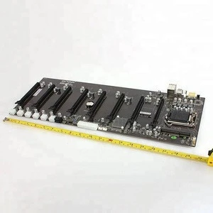 gpu server case Motherboard B250 with 12 PCIEX16 GPU slots motherboard for mining