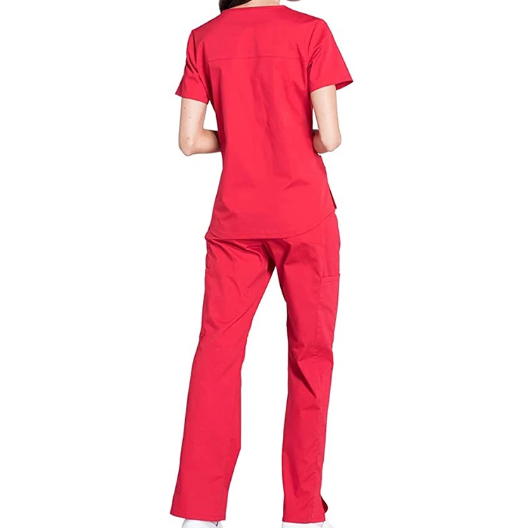 Greys Anatomy Bleach Resistant Short Sleeve Hospital Uniforms Scrubs Tops And Pants Nursing Scrubs Uniform Type Scrub Set