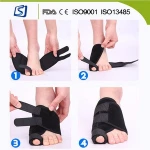 GS 2020 foot pain remedies bunion swelling sore bunions on feet Silicone Insoles Toe Separator Hallux Valgus Protector