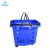 Import Guanriver Wholesale plastic shopping baskets rolling shopping basket from China