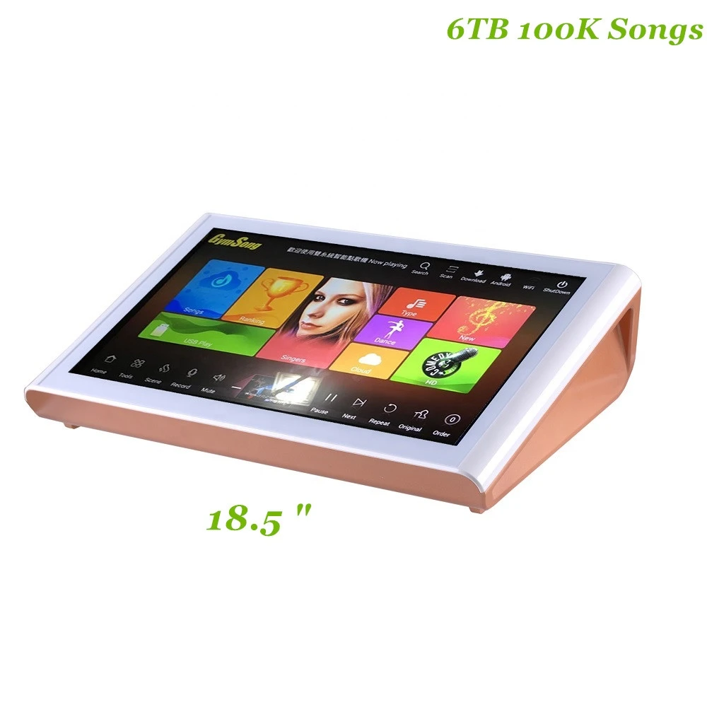 Gymsense GymSong Chinese Singing Machine Karaoke Player 6tb HDD 130k Karaoke Songs