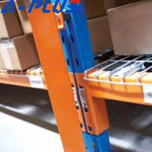 H1200 mm Anticollision Steel Upright Protector Pallet Racking Accessories