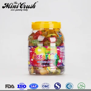 HACCP ISO Certified Jar Mini Pudding Jelly fruit gel