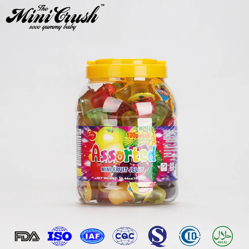HACCP ISO Certified Jar Mini Pudding Jelly fruit gel
