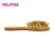 Import Hair care paddle custom detangling bamboo hairbrush with high quality from China