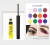 Import Handaiyan 12pcs Eyeliner Set Waterproof And Sweat-proof Color Liquid Eyeliner from China