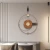 Import 100% Handmade Custom Metal Wall Clock With LED Light For Home Wall Decoration from China