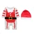 Import Hao Baby Autumn new cotton Christmas print robes baby onesies Europe and America baby childrens clothing from China