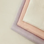 Hat Artwork Fabrics 100% Polyester Imitate Linen with Metallic Yarn Ready Goods