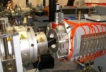 HDPE PE Single Wall Corrugated Optic Duct Cluster Hoses Making Machine Production Line