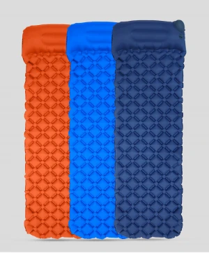 Health Mattress Inflatable Camping Sleeping Pad with Pillow