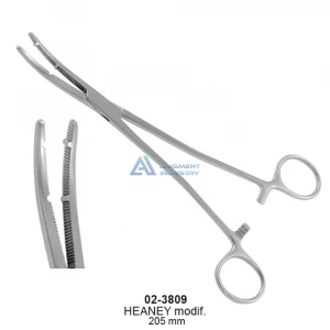 HEANEY HYSTERECTOMY FORCEPS 20.5cm Stainless Steel hysterectomy forceps surgical instruments