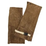 Heat Protective Cow Split Leather Welding Arm Sleeves