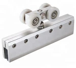 Heavy duty aluminium doors and windows accessories sliding glass shower door hardware