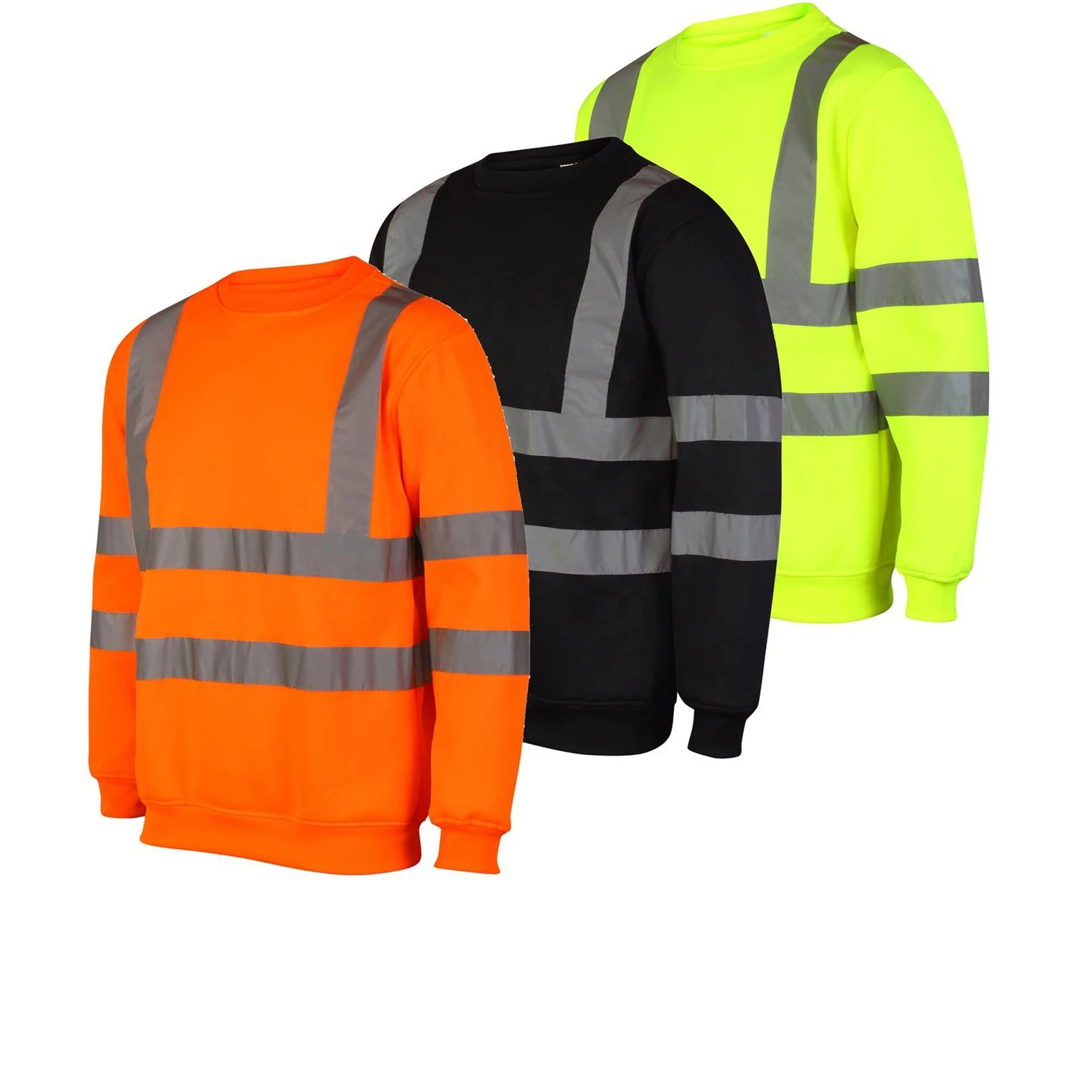 Hi-Vis Safety Jacket hoodies men safety reflective safety hoodie