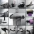 Import HIDEEP bathroom 304 stainless steel Black towel bar/ towel rod / towel rail accessories from China