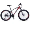 High-carbon steel adult bike,suspension fork disc brake road bike bicicletas ,mountain bicycle for sale
