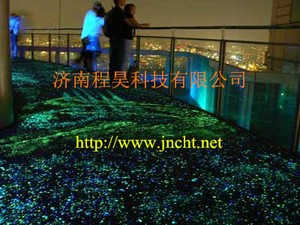 high luminosity long after glow time glass gravel stone