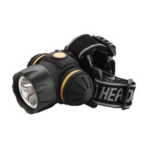High Power Led Headlamp 3*aa Battery Waterproof Hunting Light Mini Led Headlamp for Night Run Hiking Camping