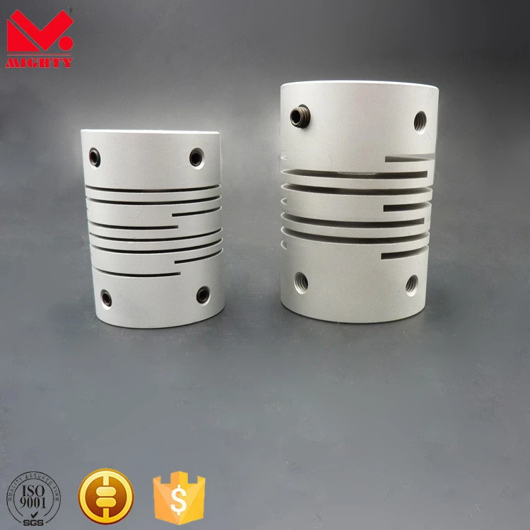 High Quality Aluminum Miniature Shaft Coupling Set Screw Type Flexible Beam Couplings