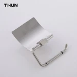High Quality bathroom accessories 304 SS toilet tissue paper holder with lid