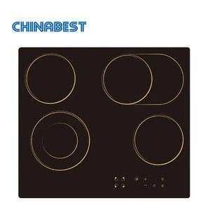 High Quality Built-in 4 Cooking Zone Ceramic Cooktop Electric Stove