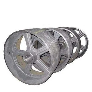 high quality cast iron elevator parts pulley sheave,elevator guide pulley