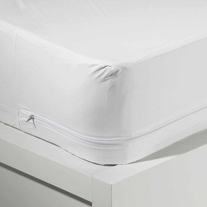 High quality cheap price fireproof hospital quilted mattress cover with zipper