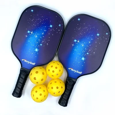 High Quality Complete Set Pickleball with Cover Bag Indoor Outdoor Racket Game