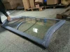 High Quality Congelador Puerta De Cristal Curved Glass Door Abs Frame For Chest Freezers
