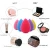 Import High Quality Cute Pink  Beauty Makeup Blender Sponge,Silicone Makeup Sponge Travel Holder from China