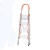 Import High quality D-type stainless steel ladder multi-function portable household 4 step- 6 step ladder from China