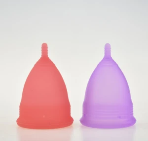 High Quality Different Sizes Medical Silicone Reusable Menstrual Cup Period