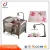 Import High quality electric baby bed swing baby crib with rattles from China