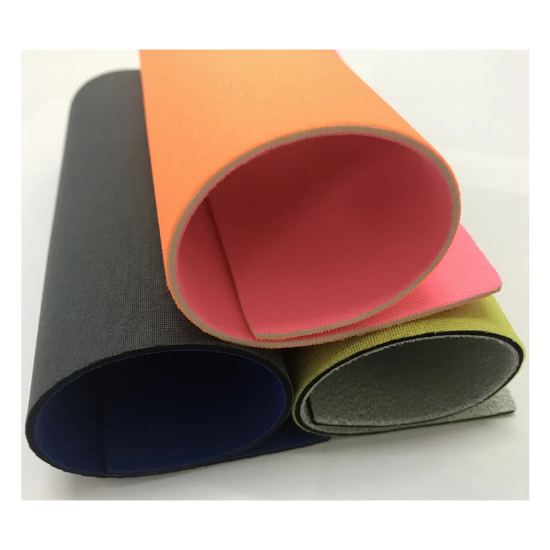 High quality embossed laminated colors recycled neoprene fabric for wetsuit