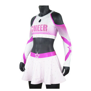 High quality Free Design Own Team Wholesale Custom Design Cheerleading Uniforms For All Star
