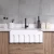 High quality low price modern white restaurant sinks ceramic apron farmhouse kitchen sink