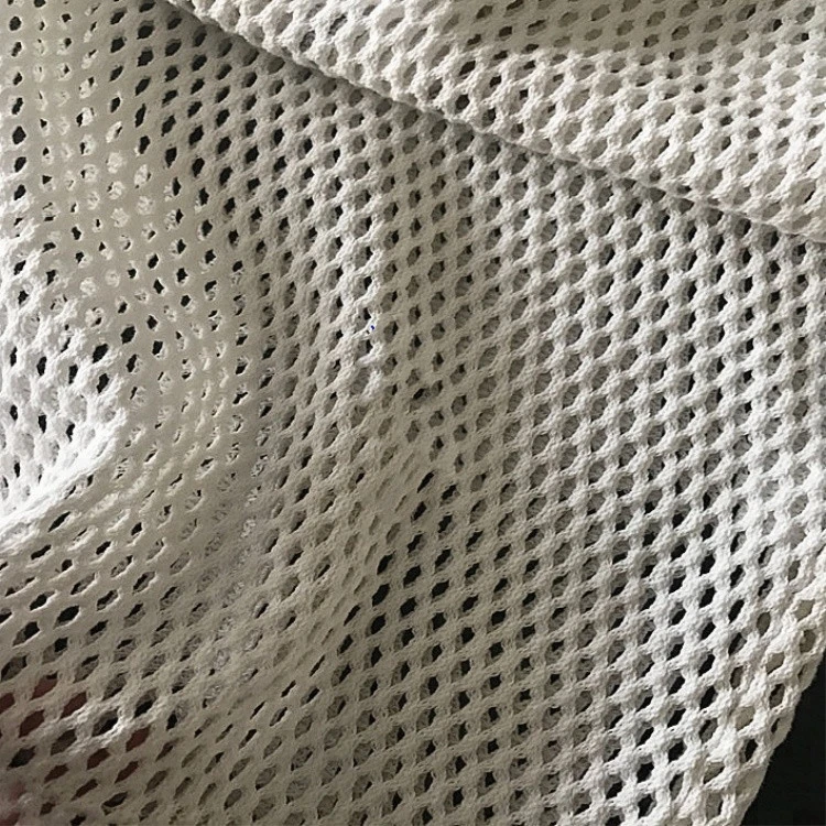 High quality mesh fabric 100% organic cotton
