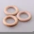 Import High Quality Natural Beech Wood Teething Ring Baby Chewable Wood Accessories from China