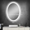 High quality oval lighting LED vanity bathroom mirrors with defogger pad