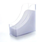 high quality PS plastic magazine rack