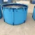 Import high quality pvc vinyl coated fish pond seller pvc plastic fish farming tank from China