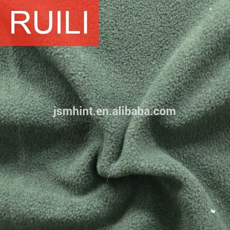 High quality solid micro polar fleece fabric