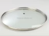 High quality tempered cookware glass spill-proof soup pot lid