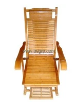 High quality unique high back waterproof bamboo outdoor furniture relax chairs