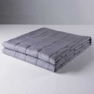 High Quality  Weighted Throw Blanket Astim Cotton 15lbs Chinese Manufacturers