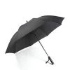 High quality windproof outdoor customized cooling big usb fan umbrella