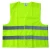 Import High Visibility red Safety clothing / Reflective vest with zipper for adult from China